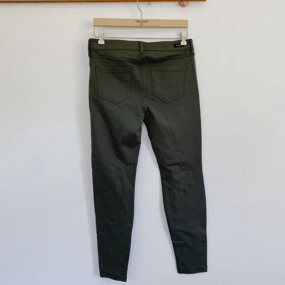 LIVERPOOL Madonna Jegging Pants in Peat Green size 8/29 - Picture 3 of 4
